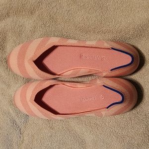 Rothy's pink macaron stripe collectors edition